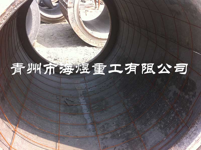 鋼筋骨架入模